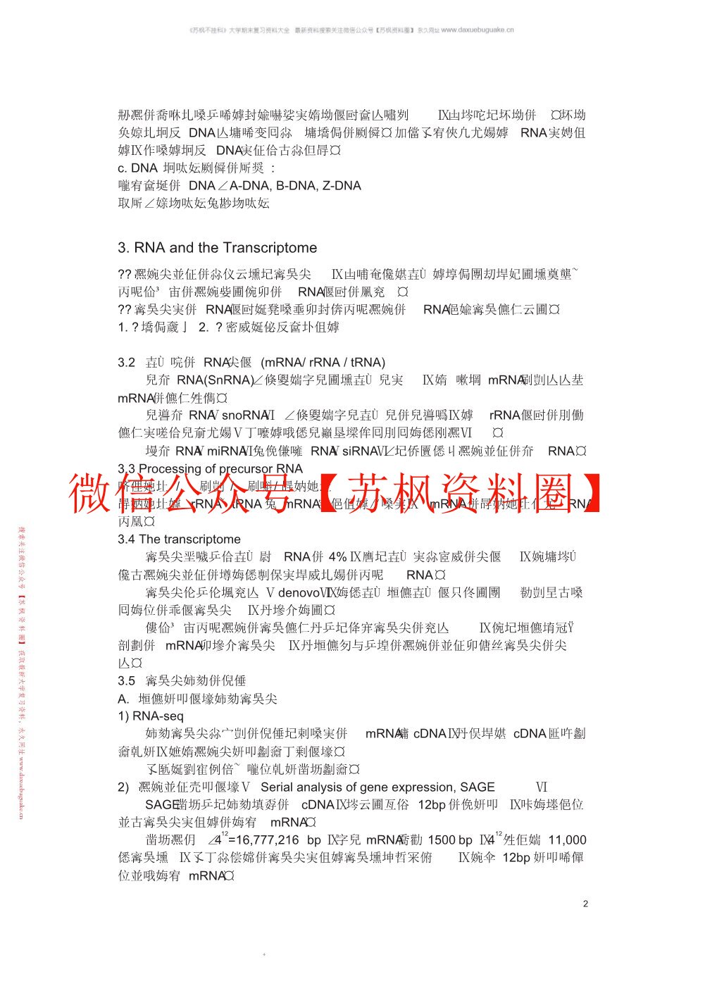 分子遗传学